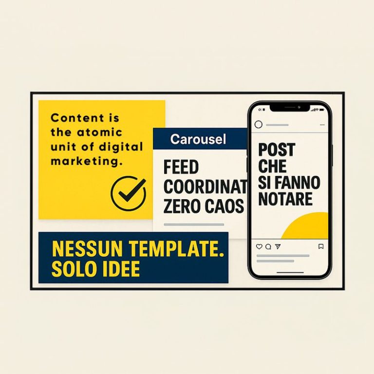 Testo promozionale per marketing digitale e grafica per elementi visivi accattivanti.